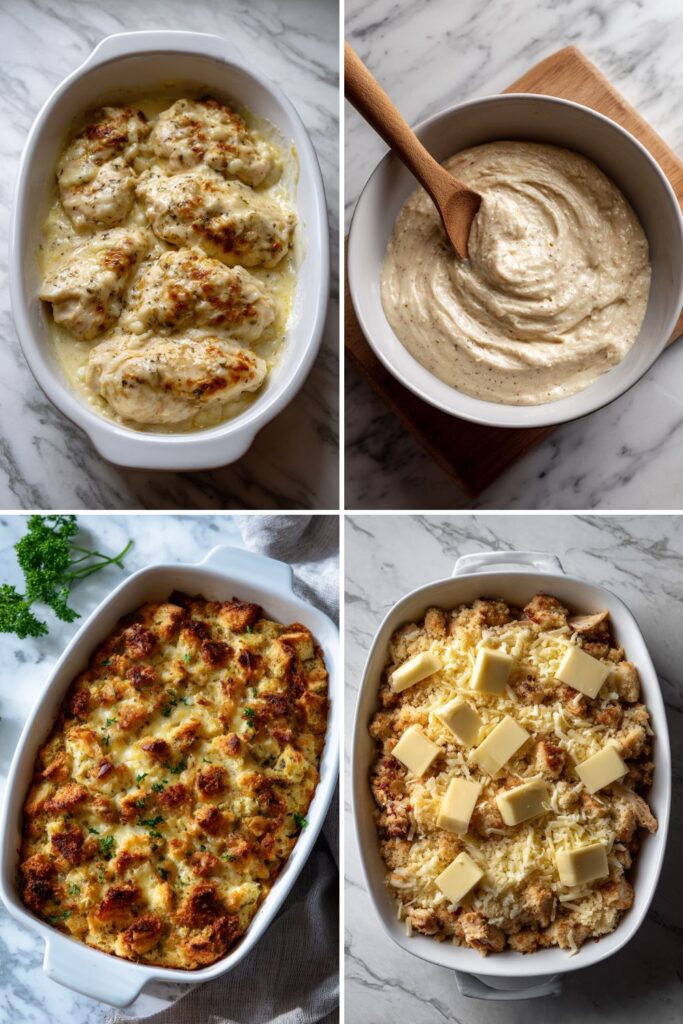 Chicken‑Stuffing Bake Recipe