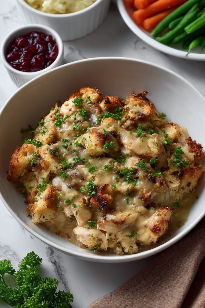 Chicken‑Stuffing Bake Recipe