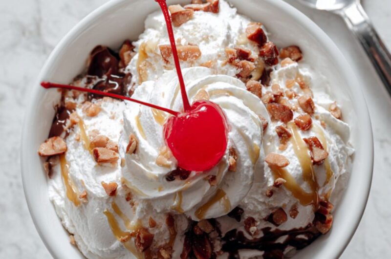 Chocolate Caramel Sundae Recipe