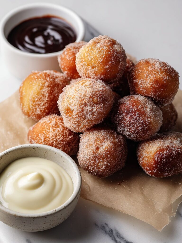 Cinnamon Sugar Donut Bites Recipe