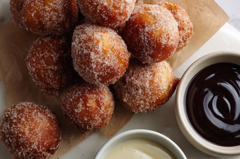 Cinnamon Sugar Donut Bites Recipe