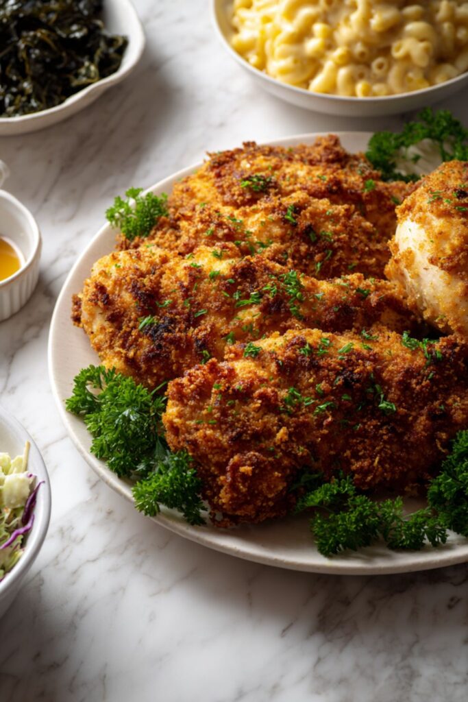 Cornbread Crusted Chicken Recipe