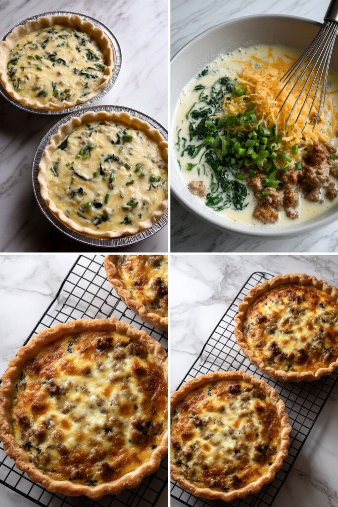 Country Sausage Quiche Recipe