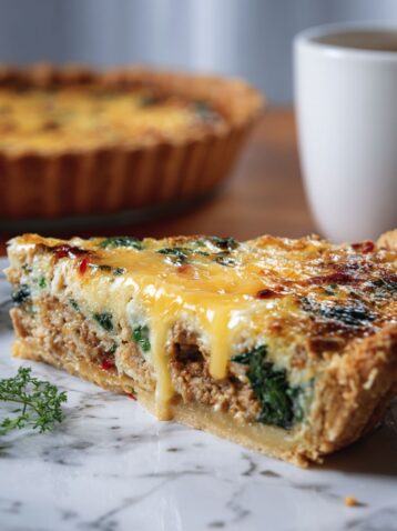 Country Sausage Quiche Recipe