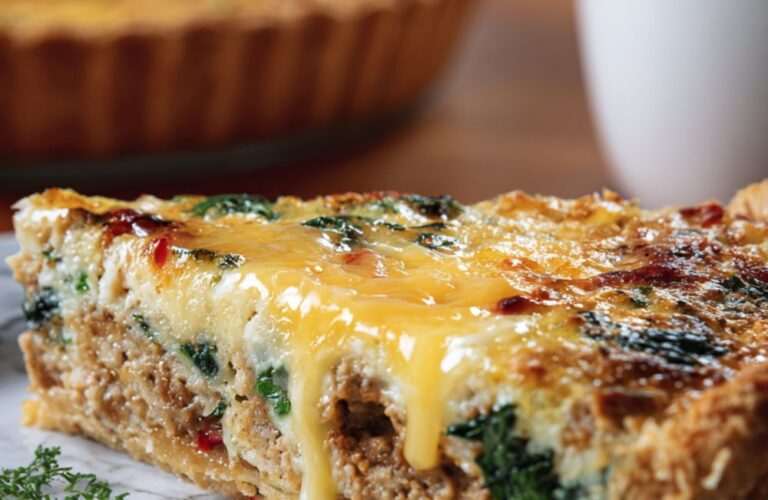 Country Sausage Quiche Recipe