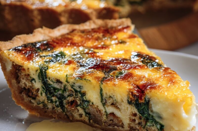 Country Sausage Quiche Recipe