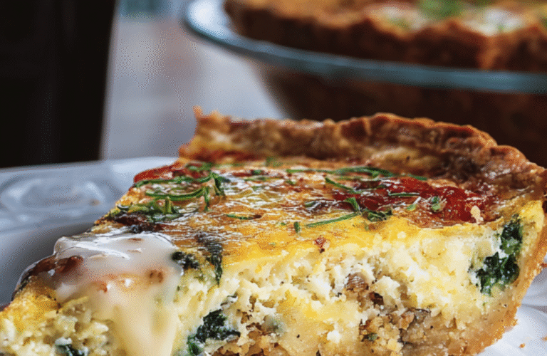 Country Sausage Quiche Recipe