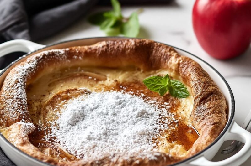 Cracker Barrel Hot Apple Pancake Skillet Recipe