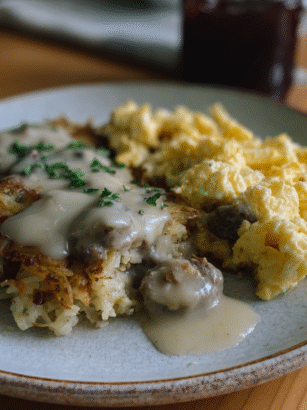 Sausage Gravy Bowl Recipe
