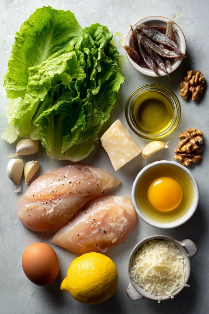 Grilled Chicken Caesar Salad Recipe