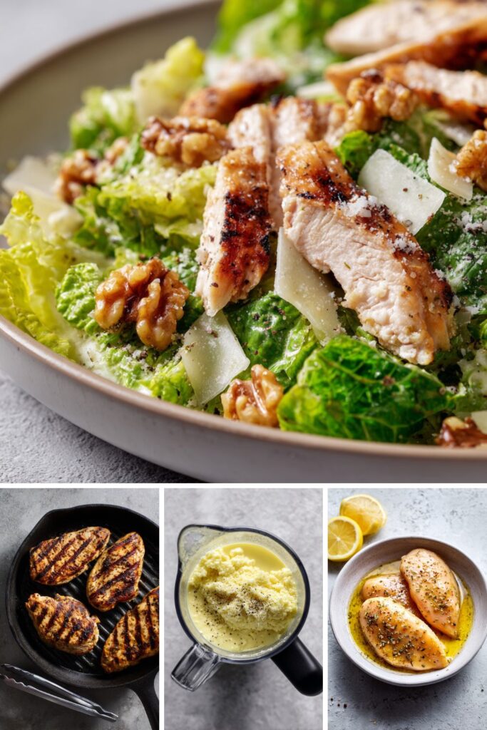 Grilled Chicken Caesar Salad Recipe
