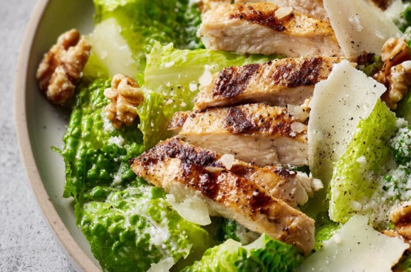 Grilled Chicken Caesar Salad Recipe