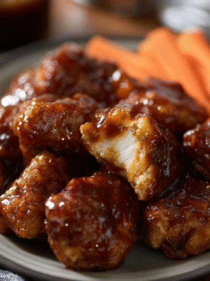 Honey BBQ Boneless Wings Recipe