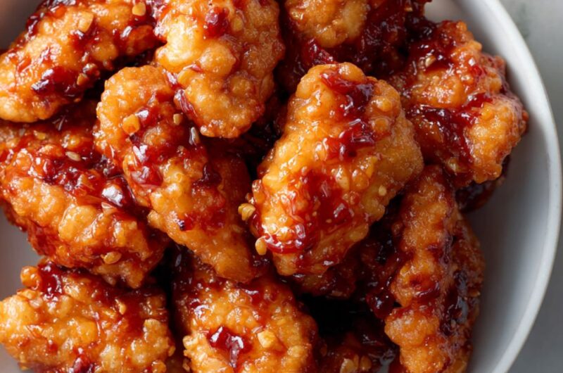 Honey BBQ Boneless Wings Recipe