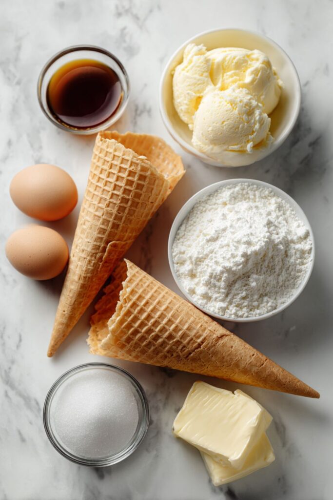 Ice Cream Cone Recipe