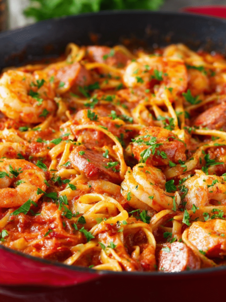 Jambalaya pasta​ – Easy Cheesecake Factory  Copycat