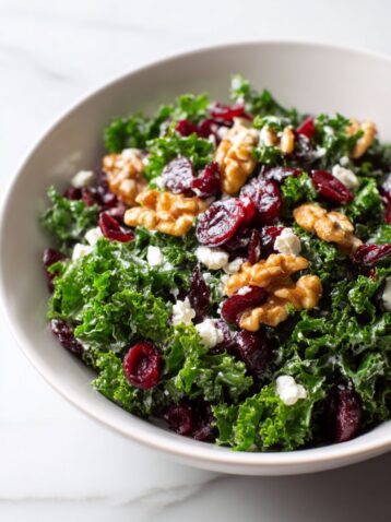 Kale Cranberry Salad Recipe