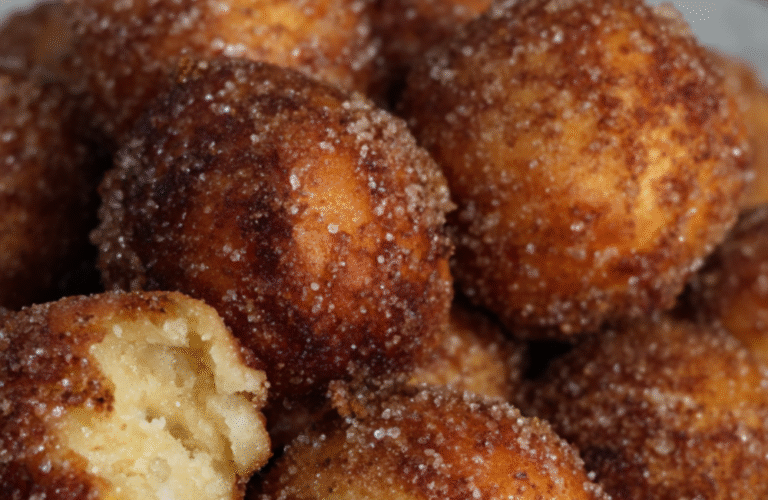 Cinnamon Sugar Donut Bites Recipe