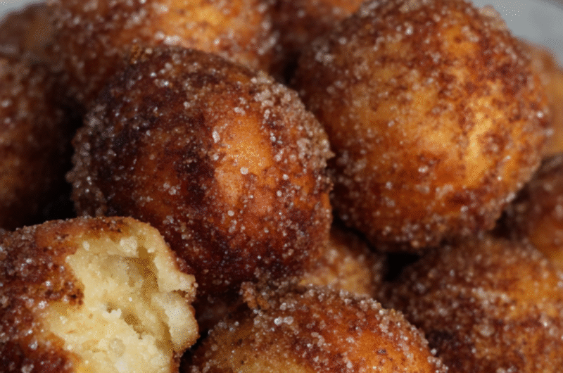 Cinnamon Sugar Donut Bites Recipe