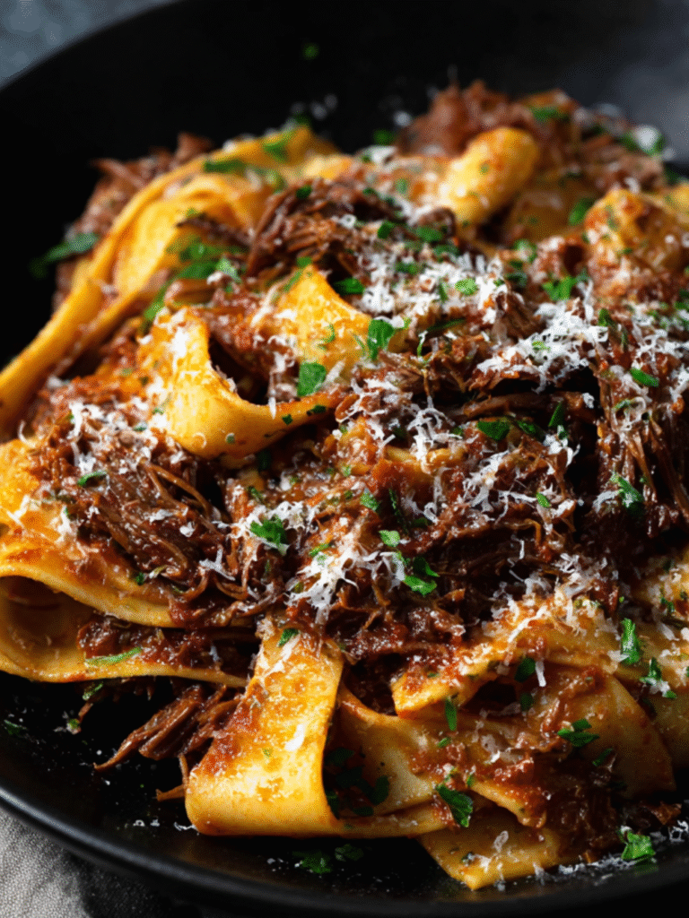 Braised Short Ribs Pasta Recipe