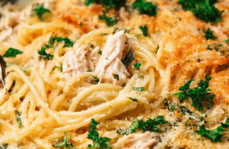 Chicken Tetrazzini Bake Recipe