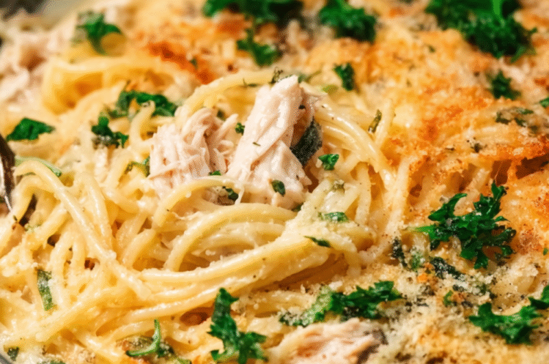Chicken Tetrazzini Bake Recipe