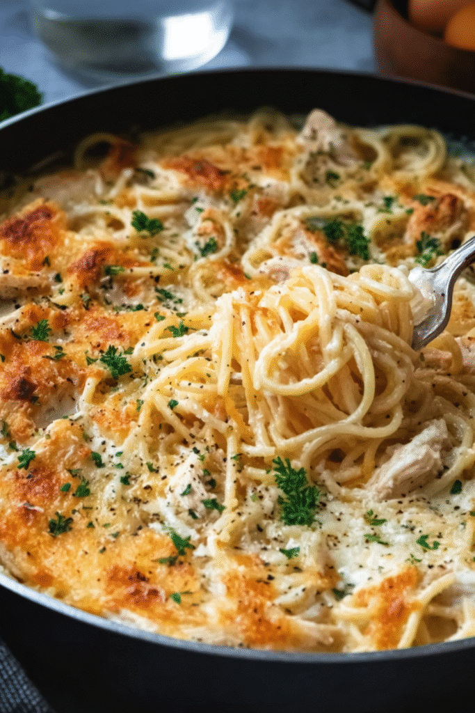 Chicken Tetrazzini Bake Recipe