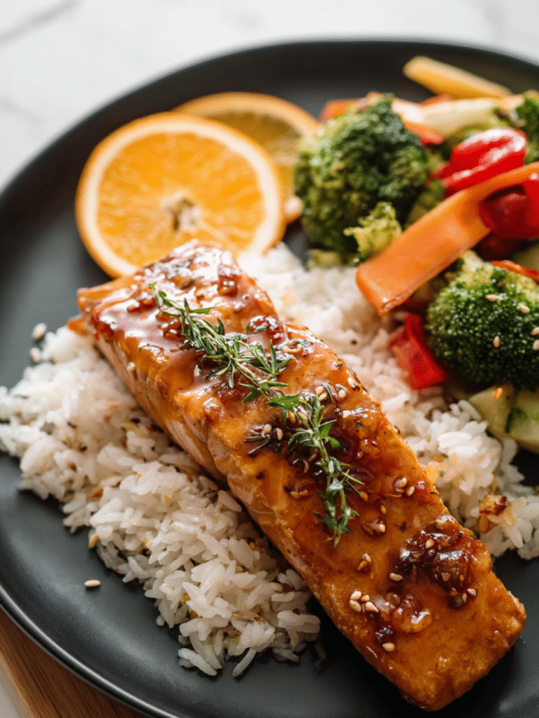 Citrus Glazed Salmon Recipe
