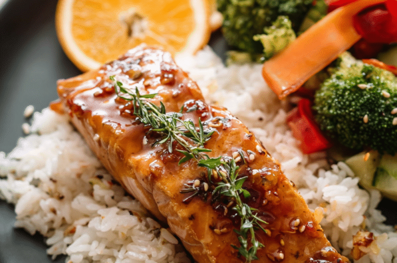 Citrus Glazed Salmon Recipe