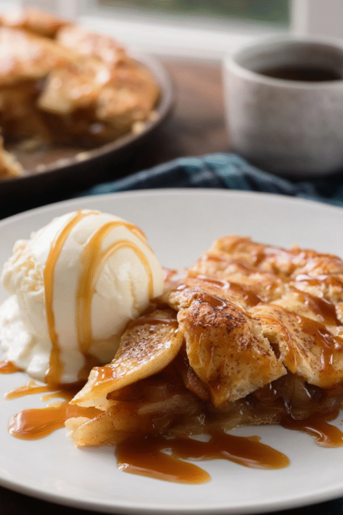Warm Apple Crostata Recipe