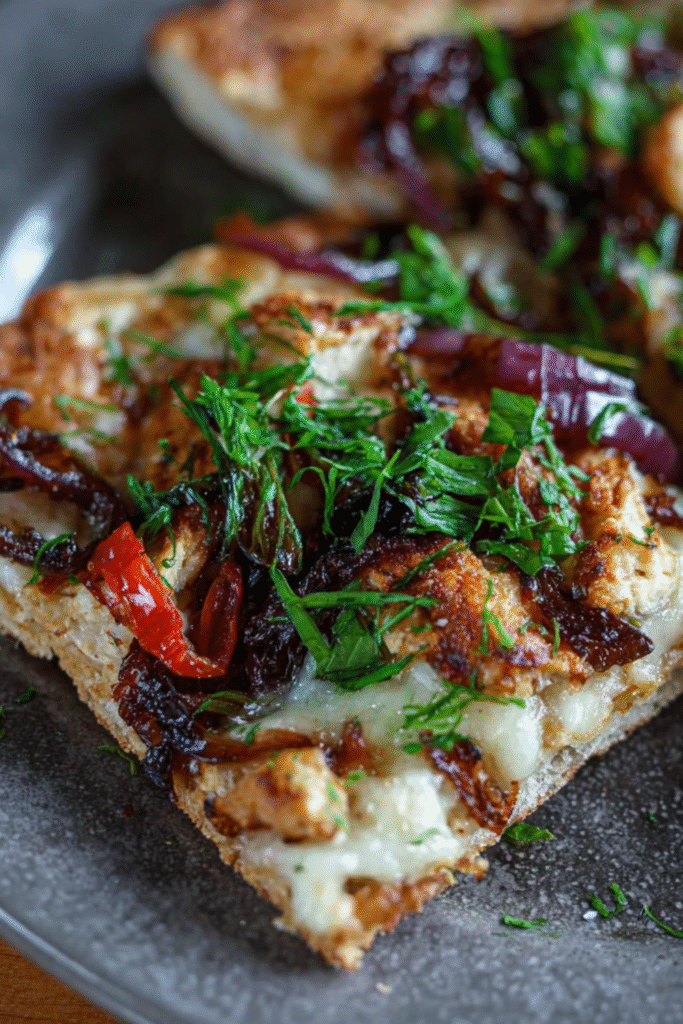 BBQ Chicken Flatbread Recipe