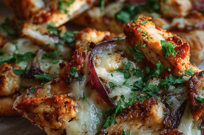 BBQ Chicken Flatbread Recipe