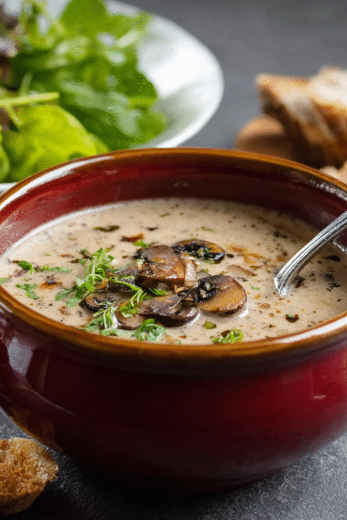 Wild Mushroom Soup Recipe