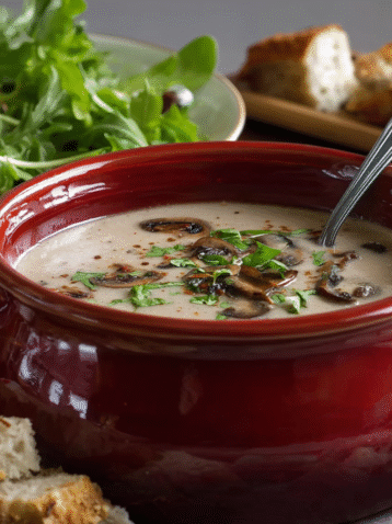 Wild Mushroom Soup Recipe