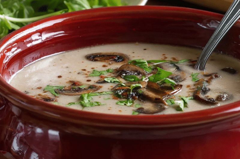 Wild Mushroom Soup Recipe