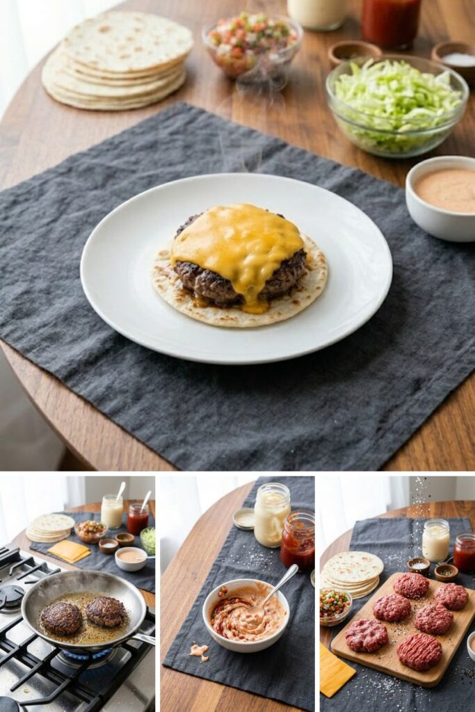 Quesadilla Burger Recipe
