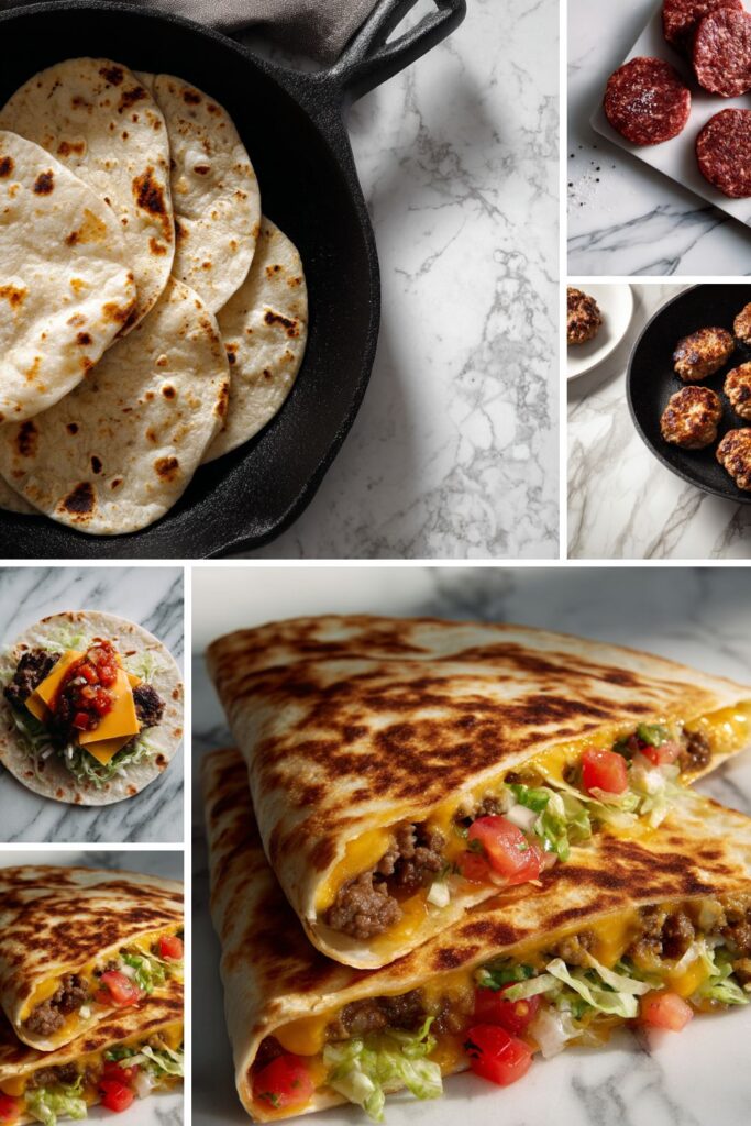 Quesadilla Burger Recipe