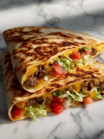 Quesadilla Burger Recipe