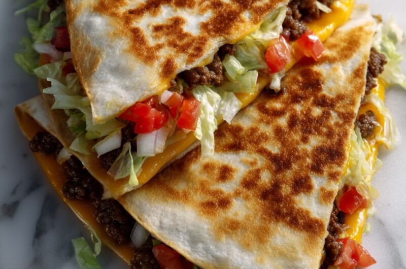 Quesadilla Burger Recipe