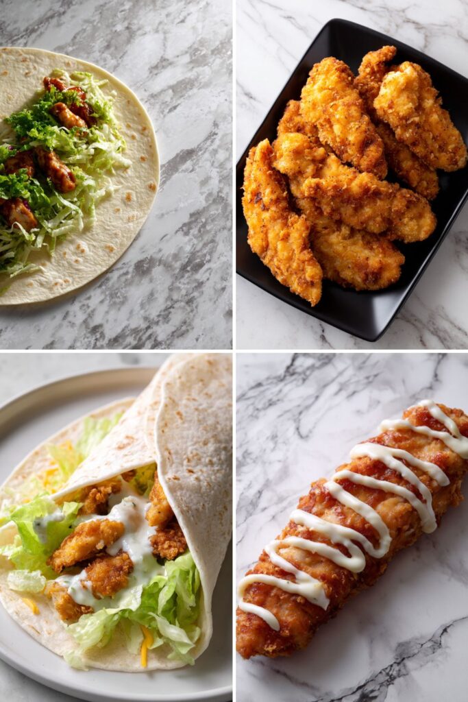 Ranch Chicken Snack Wrap Recipe