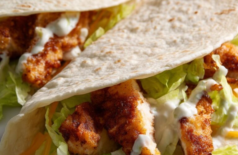 Ranch Chicken Snack Wrap Recipe