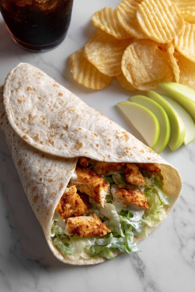 Ranch Chicken Snack Wrap Recipe