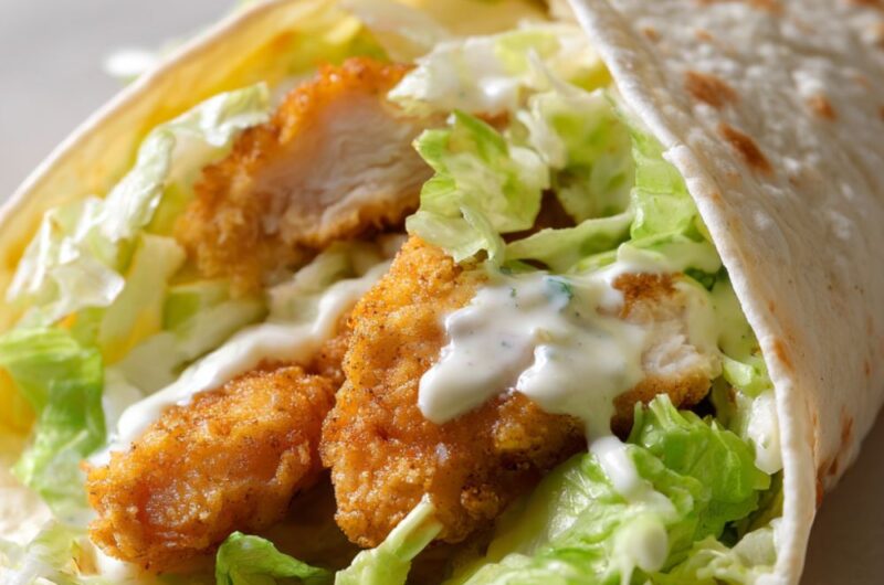 Ranch Chicken Snack Wrap Recipe