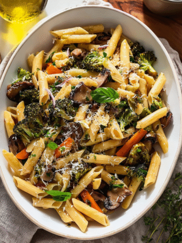 Roasted Veggie Pasta Recipe
