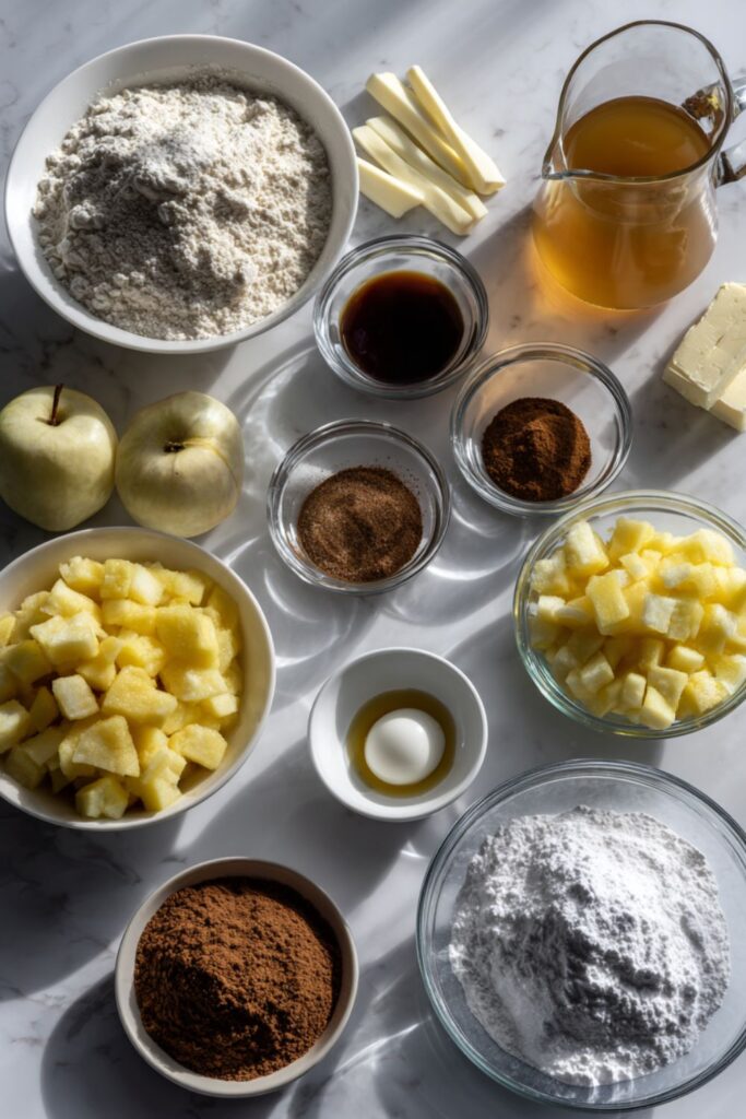 Rustic Apple Cinnamon Sheet Cake Recipe