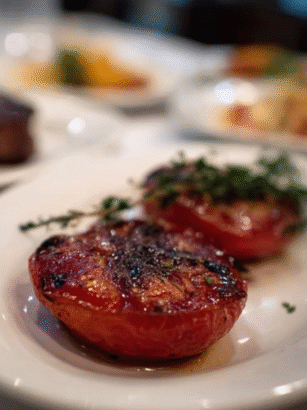 Steak House Broiled Tomatoes Recipe
