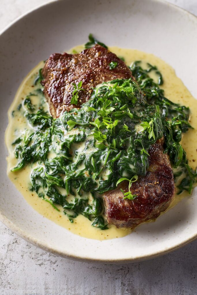 Ruth’s Chris Steak House Creamed Spinach Recipe