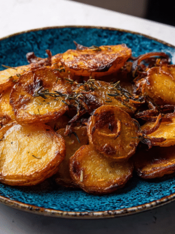 Steak House Lyonnaise Potatoes Recipe