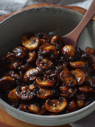 Steak House Sautéed Mushrooms Recipe