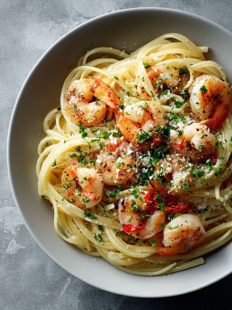 Shrimp With Angel Hair Pasta​ Recipe